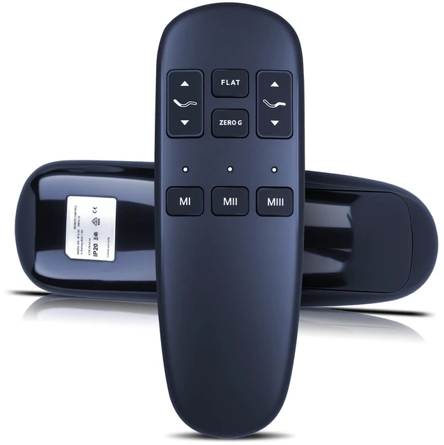 Main image of Replacement Remote for Blissful Nights E3 Split King Adjustable Bed for Sleep Science zzZenSleep Greaton Adjustable Bed Base ZZZEN E3 Q-Series,with Zero Gravity and Flat Button