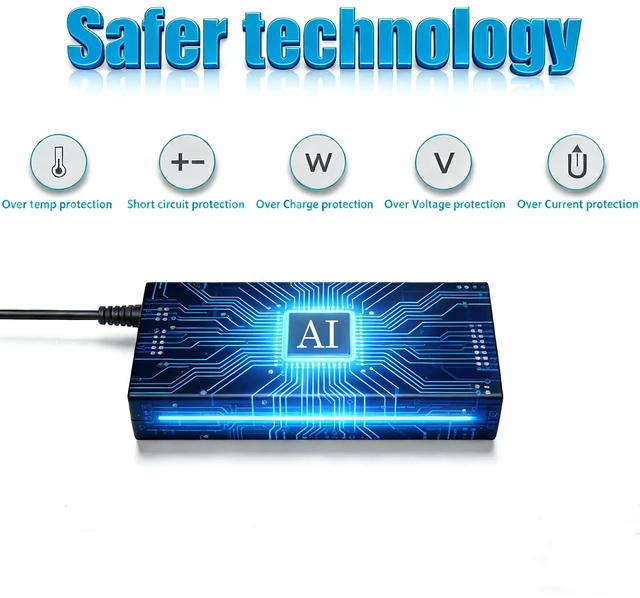Alt view image 5 of 6 - 200W 10A Adapter fit for Chicony A21-200P2B MSI Katana/Bravo/Pulse 15 17 MSI Katana 15 AI B13V B12V 12VFK B12VGK B12VEK B13VEK B13VFK B8V B8VE Bravo 15 C7V C7VE Gaming Laptop Charger 4.5*3.0mm