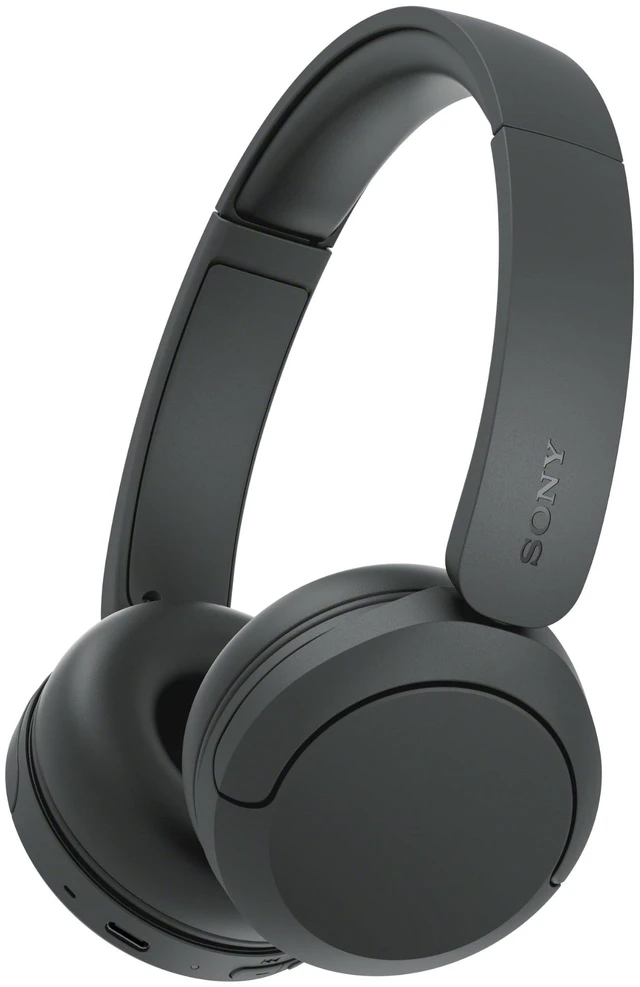 Main image of WH-CH530 Wireless On-Ear Bluetooth Headphones with Microphone, Black Comfortable Lightweight Design, Up to 55 Hrs Battery with Quick Charging, Multipoint Connection, Clear Calls, Swivel design