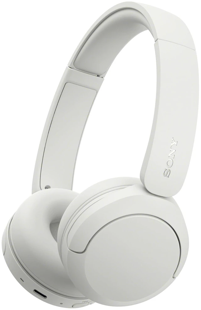Main image of WH-CH530 Wireless On-Ear Bluetooth Headphones with Microphone, White Comfortable Lightweight Design, Up to 55 Hrs Battery with Quick Charging, Multipoint Connection, Clear Calls, Swivel design