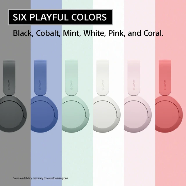 Alt view image 7 of 7 - WH-CH530 Wireless On-Ear Bluetooth Headphones with Microphone, Mint Comfortable Lightweight Design, Up to 55 Hrs Battery with Quick Charging, Multipoint Connection, Clear Calls, Swivel design