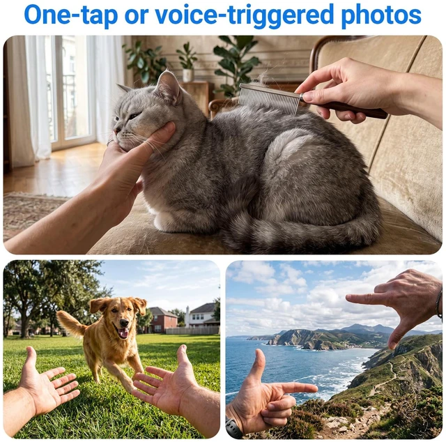 Alt view image 2 of 7 - AI Smart Glasses, Video Recording, Real-Time Voice Translator, Open-Ear Audio, Bluetooth & Voice Assistant, Wearable Camera Glasses