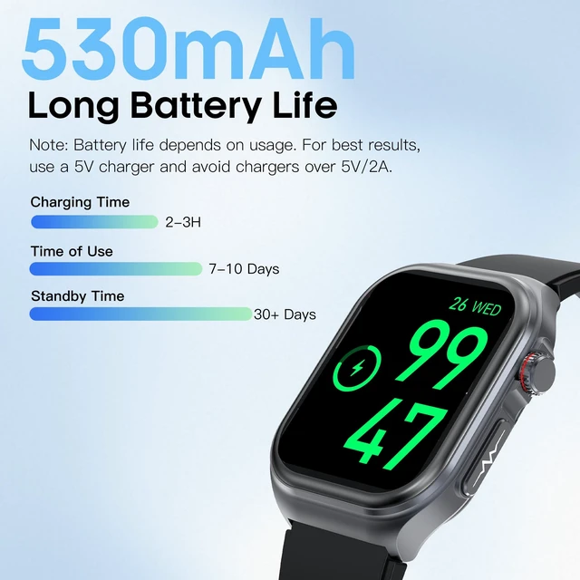 Alt view image 7 of 7 - Smart Watch for Women Men, Blood Pressure, Heart Rate, Blood Oxygen,Sleep & Stress Monitoring, Bluetooth Call,130+ Sports Modes, AI Voice Assistant, IP68 Waterproof Black