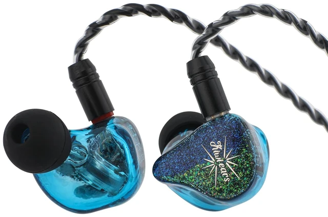 Main image of Kiwi Ears Forteza in Ear Monitor, 1BA + 2DD HiFi Wired Earbuds IEMs for Gaming, Three-way Passive Crossover, with Detachable 0.78mm 2Pin IEM Cable for Musicians Audiophiles, Blue