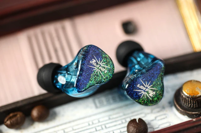 Alt view image 6 of 7 - Kiwi Ears Forteza in Ear Monitor, 1BA + 2DD HiFi Wired Earbuds IEMs for Gaming, Three-way Passive Crossover, with Detachable 0.78mm 2Pin IEM Cable for Musicians Audiophiles, Blue