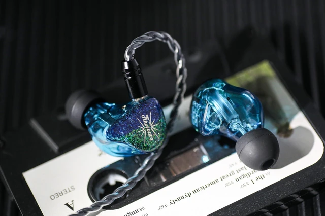 Alt view image 7 of 7 - Kiwi Ears Forteza in Ear Monitor, 1BA + 2DD HiFi Wired Earbuds IEMs for Gaming, Three-way Passive Crossover, with Detachable 0.78mm 2Pin IEM Cable for Musicians Audiophiles, Blue