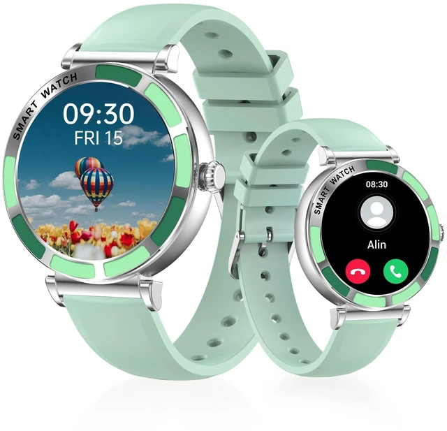 Main image of Smart Watch for Women Fitness Tracker Compatible for iPhone Android 1.27" Round Touch Screen, IP67 Waterproof, 100+ Sports Modes, Bluetooth Call, Heart Rate, Sleep Monitor, Steps Fitness Watch