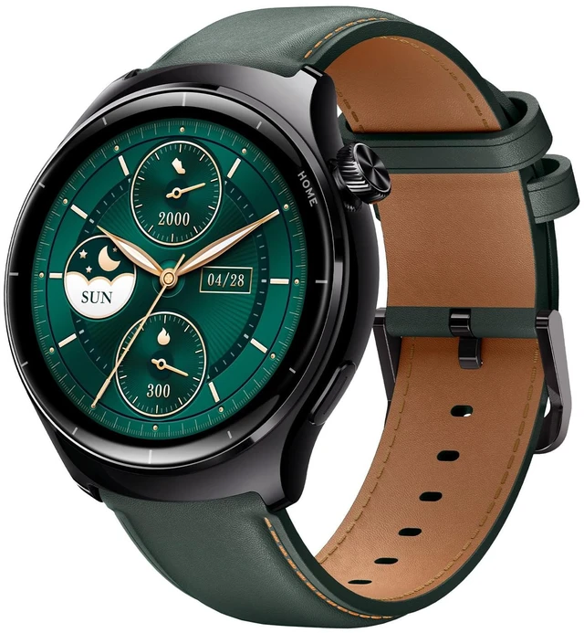 Main image of Lite3 Pro Smartwatch for Men, GPS, Bluetooth Call, 5ATM Waterproof 15-Day Battery Life, 1.32" AMOLED Display, 150+ Sports Modes, Suitable for Running, Gym, Everyday Use, Blackish Green