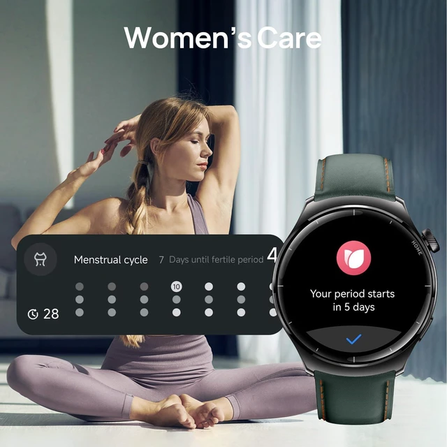 Alt view image 5 of 7 - Lite3 Pro Smartwatch for Men, GPS, Bluetooth Call, 5ATM Waterproof 15-Day Battery Life, 1.32" AMOLED Display, 150+ Sports Modes, Suitable for Running, Gym, Everyday Use, Blackish Green