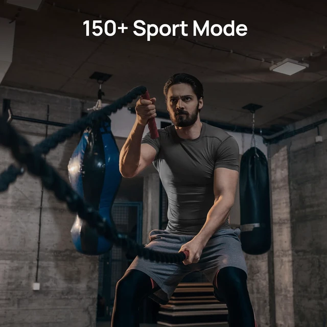 Alt view image 7 of 7 - Lite3 Pro Smartwatch for Men, GPS, Bluetooth Call, 5ATM Waterproof 15-Day Battery Life, 1.32" AMOLED Display, 150+ Sports Modes, Suitable for Running, Gym, Everyday Use, Khaki Gray