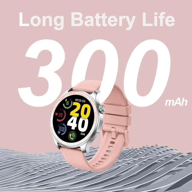 Alt view image 6 of 6 - Smart Watch (Answer/Make Call), 40mm AMOLED Touchscreen Smartwatch Fitness Tracker with 110+ Sport Modes, IP68 Waterproof/Spo2/Pedometer/Sleep Monitor, Activity Tracker for Android iOS