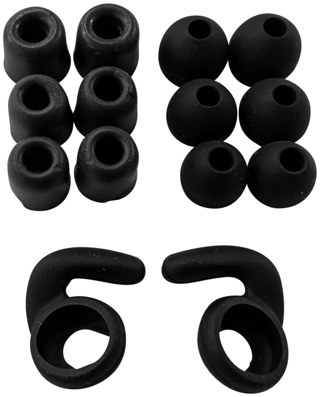 Alt view image 6 of 7 - Echo-Alpha-1 24hr Battery Life Lightweight Neckband Bluetooth Earbuds (Black) an American Brand Built to Handle More reps, More Miles, and More of Life