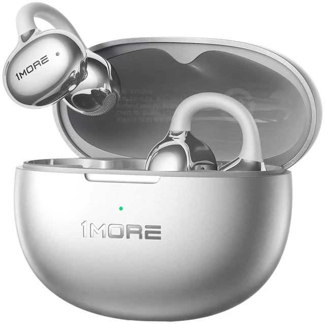 Main image of S20 Ultra Open Ear Clip-On Earbuds, Hi-Res LDAC Audio, SDT 2.0 Focused Sound, BalanceAIR+ 3.0, 4-Mic AI Clear Calls, 40H Playtime,Bluetooth 6.0; Sports/Running Gym Workouts/Travel/Walk/Glasses
