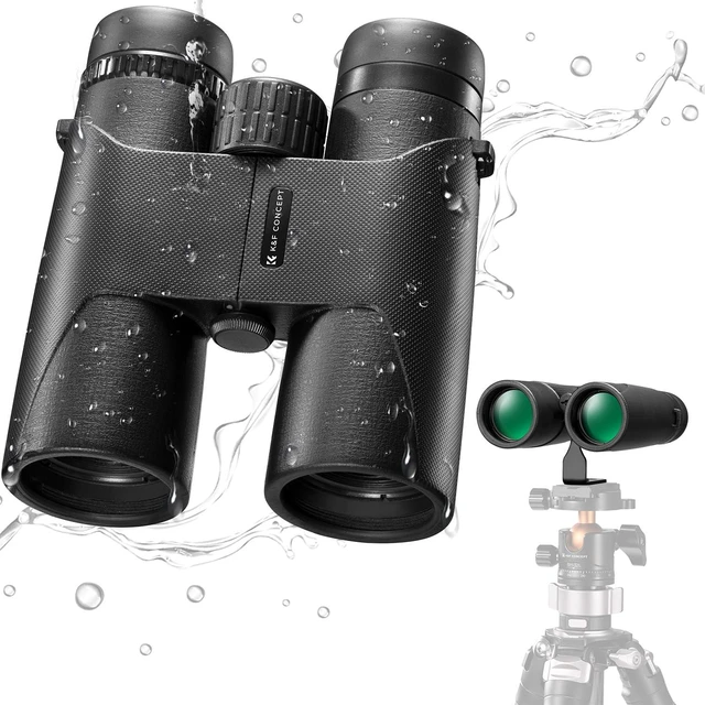 Main image of IP68 10 Meters Waterproof 10x42 Compact Binoculars for Kids and Adults, with Tripod Converter, BAK4 Prism, FMC Lens, Cleaning Cloth for Bird Watching Hunting Travel Camping Stargazing