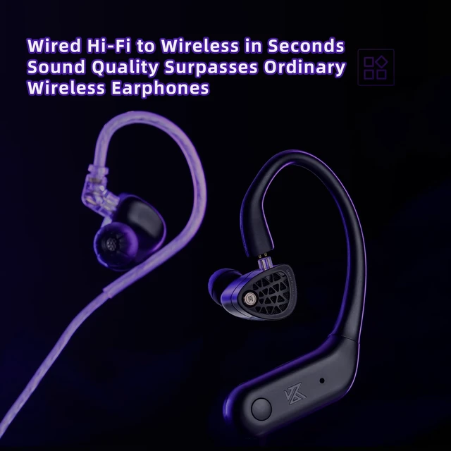 Alt view image 6 of 7 - KZ Phantom in Ear Monitor for Gaming Wired IEM Earbuds with Mic, Noise Isolatin, 4 Tuning, in Ear Headphones for FPS Gaming Lover, Musician, 3.5mm Jack
