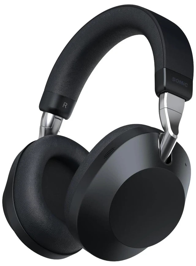 Main image of Air One ANC Wireless Bluetooth Headphones, PersonalizedSpatial Audio, Hybrid Active Noise Cancelling, Premium Over-Ear Bluetooth Headset, Up to 40 Hours Battery Life - Black