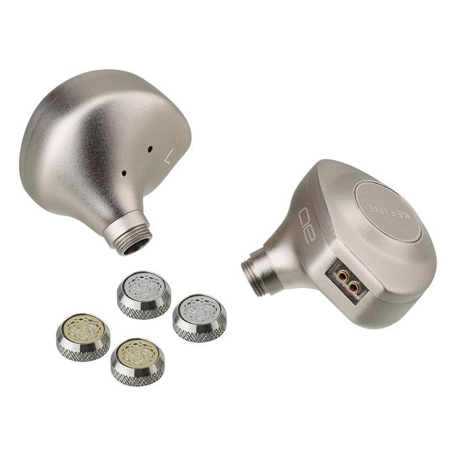 Alt view image 4 of 7 - Kefine Delci AE 10mm DLC+PU Diaphragm Dynamic Driver IEMs, Wired in Ear Monitor Earphones, HiFi Earbuds with Transparent and Powerful Sound, Two Tuning Style (3.5mm)