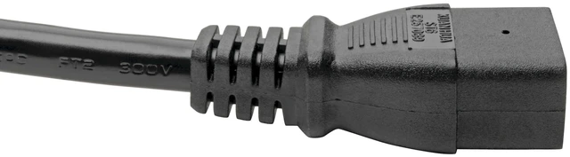 Alt view image 4 of 4 - Heavy-Duty Power Cord for PDU and UPS 20A, 12AWG (IEC-320-C19 to NEMA L6-20P) 14-ft.(P040-014)