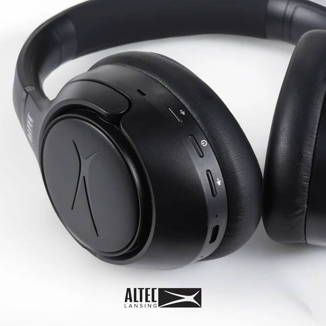 Alt view image 3 of 6 - Comfort Pro Over Ear Bluetooth Headphones, Wireless Noise Cancelling Headphones with ENC, Spatial Audio, 60H Battery, Foldable, Super Low Latency, Voice Assistant Compatible