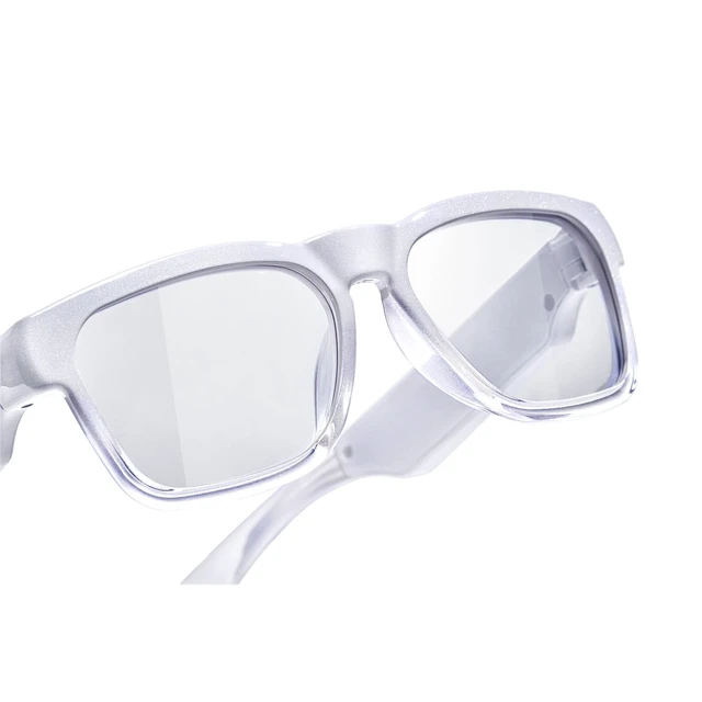 Alt view image 7 of 7 - OpenEar Smart Glasses, 128GB UV400 Z87.1 Lightweight Audio Sunglasses 10H Playtime, Builtin MP3, Music Playback, HandsFree Calls, Voice Control, Transitional Lens, Unisex for Daily & Outdoor