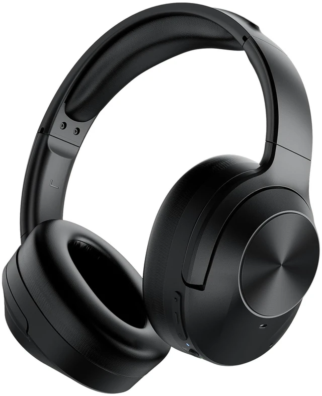 Main image of Active Noise Cancelling Wireless Bluetooth Headphones with Mic and Clear Calls, Bluetooth 5.0, 30 Hours Playtime, Comfort Fit, Model 2