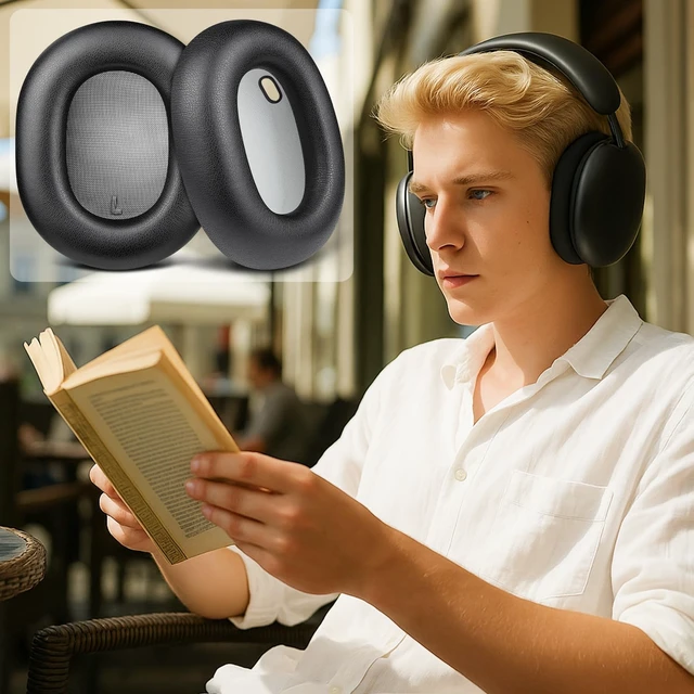 Alt view image 6 of 7 - Earpads for Sonos Ace Headphones - Black