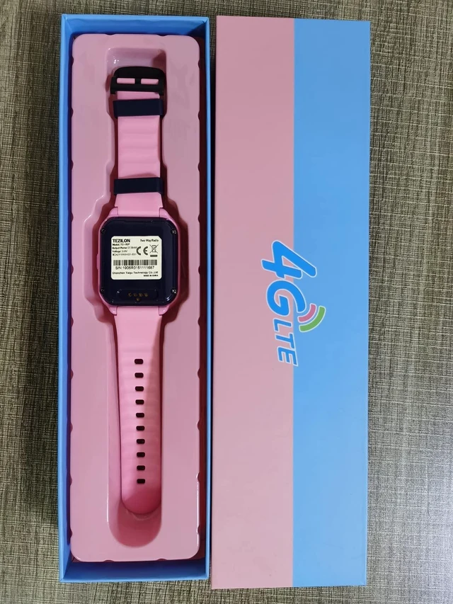 Alt view image 6 of 6 - Kids 4G GPS Smart Watch Video Phone Call SOS Real-Time Tracker Global,Call & Text,Kid-Safe,School Focus,Parental Controls,Emergency Alerts,Waterproof,Camera,Pedometer,Anti-lost,Geo-fence