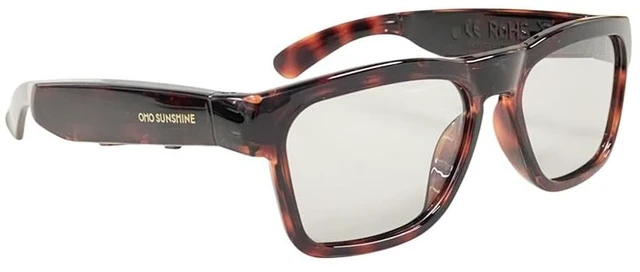 Alt view image 3 of 7 - OpenEar Smart Glasses, 128GB UV400 Z87.1 Lightweight Audio Sunglasses 10H Playtime, Builtin MP3, Music Playback, HandsFree Calls, Voice Control, Transitional Lens, Unisex for Daily & Outdoor