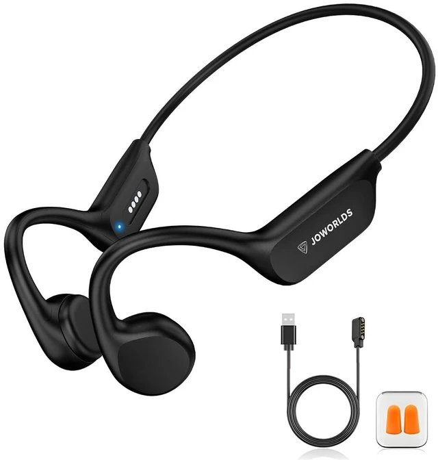Main image of Open Ear Headphones Wireless Bluetooth, IP68 Waterproof Bone Conduction Headphones Bluetooth, Earphones Wireless Bluetooth, Sports Headphones for Running Swimming, 10 Hours Continuous Music