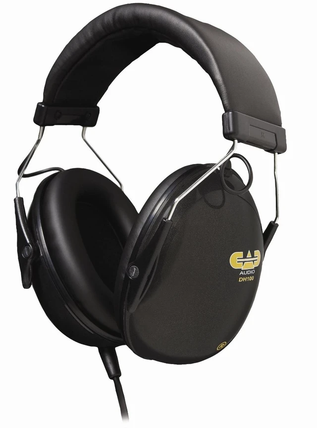 Main image of DH100 Drummer Isolation Headphones, Black, Large diameter