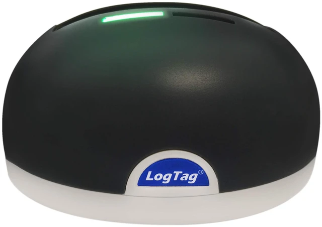 Main image of LTI-HID Docking Station w/USB Interface Cable (New and Improved) Fast USB Transfer Cradle for Standard Data Loggers with Windows Drivers, LED Status Indicators & Analyzer Support
