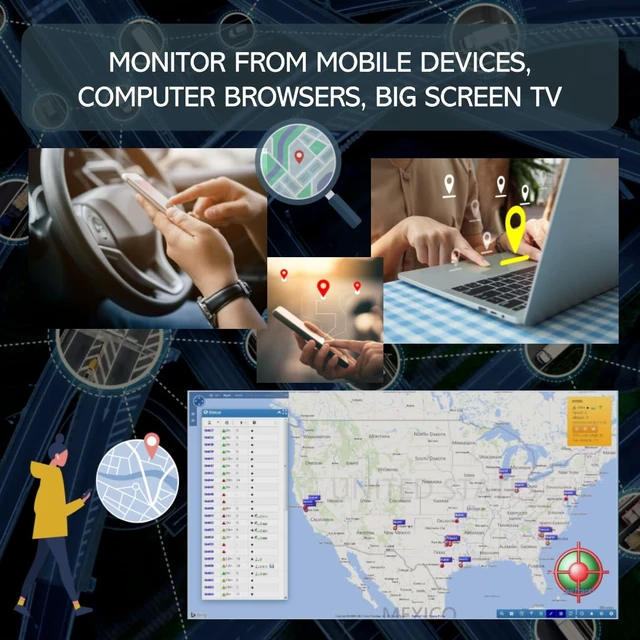 Alt view image 7 of 7 - AccuTracking TK374 GPS Tracker for Vehicles, No Monthly Fee, 1 Year Service, No Activation Fee, Car Truck Fleet Teen Driver, No Cancellation Fees, Diagnostics