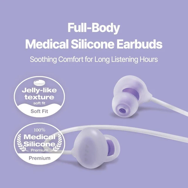 Alt view image 6 of 7 - ASE-600 ASMR USB-C Wired Earbuds with Mic for School & iPhone 17