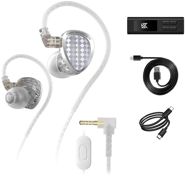 Main image of Starbit IEM for FPS Gaming Earbuds with Mic, 1DD+1BA in-Ear Monitor 360 Spatial Sound, Comfortable In-Ear Fit, Low Profile Design, Sound Isolation, Portable USB-C to 3.5 Gaming DAC