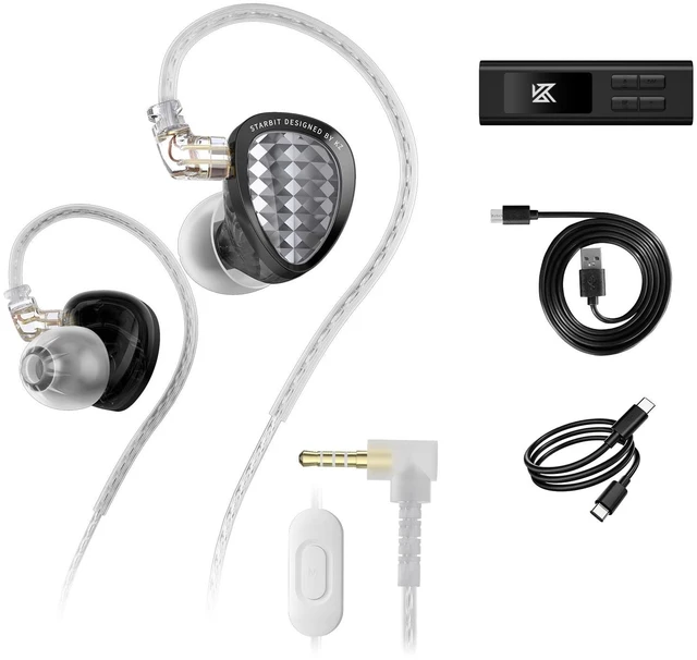 Main image of Starbit IEM for FPS Gaming Earbuds with Mic, 1DD+1BA in-Ear Monitor Sound Isolation, Comfortable In-Ear Fit, Low Profile Design, 360 Spatial Sound, Portable USB-C to 3.5 Gaming DAC