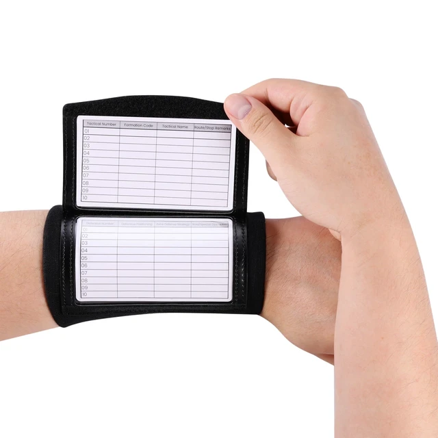 Alt view image 2 of 7 - Football Wrist Coach, Quarterback QB Wristbands for Signs, Adult Sports Wrist Coach, Football QB Arm Band For Play, Baseball Softball Catcher Wristbands For Signs, Adult and Youth