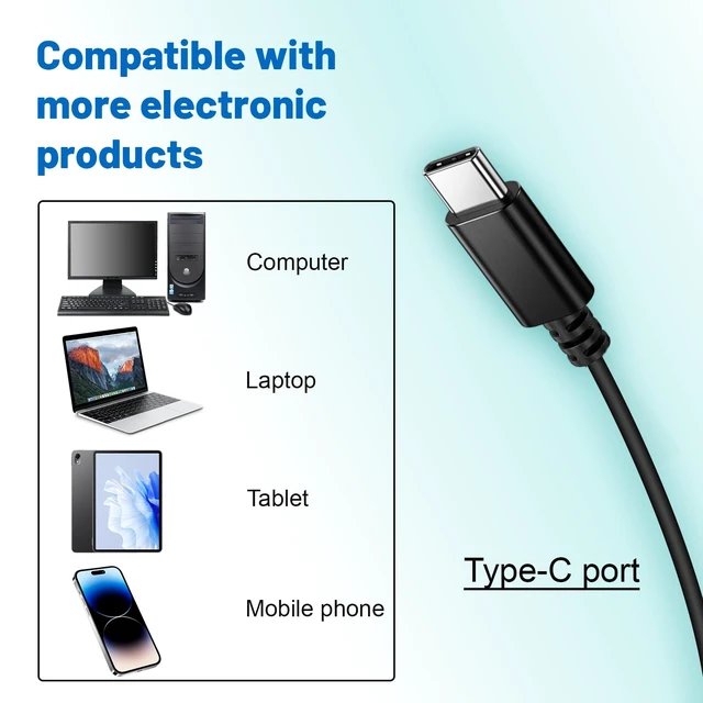 Alt view image 6 of 6 - USB-C Headphones, 30-Pack, Multi Color Bulk Pack, Suitable for Classroom & School, For Children & Teenagers, Compatible with Pad & Smartphones
