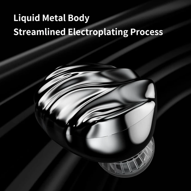 Alt view image 5 of 7 - TRN Shell 4DD Planar Hybrid Headpohnes with 2Pin Detachable Cable Interchangeable Nozzle Design Earphones (with mic)