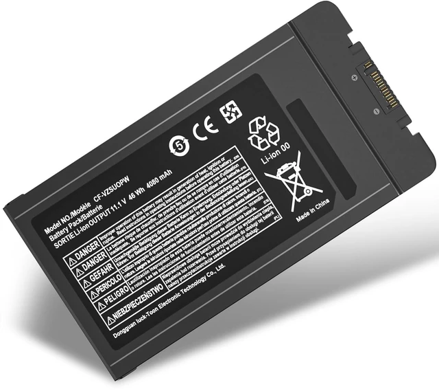Main image of 11.1V 46Wh Battery Replacement for PANASONIC TOUGHBOOK Compatible with CF-VZSU0PW CF-VZSU0PR Battery CF54 CF-54 Mk1 Series 54 Gloved Multi Touch 54 Prime