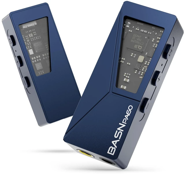 Main image of PA60 Portable USB-C Headphone Amplifier,Mini Decoder DAC Dongle,Blue ESS ES9039Q2M in Ear Monitor AMP, Support PCM32bit/768kHz DSD512 with 3.5mm and 4.4mm Balanced Output for Phone/Music Player