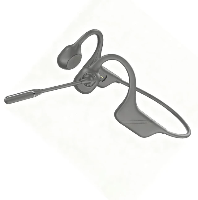 Main image of Meetings Open-Ear Headphones with Rotatable Noise-Canceling Boom Mic, Bone Conduction Bluetooth 5.4 Headphones with One-Touch Mute&Magnetic Charging for All-Day Use,Perfect for Driving Learning