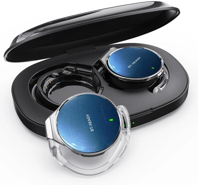 Main image of On Ear Headphones Bluetooth 5.4, Noise Cancelling Open Ear Headphones Wireless, Water-Drop Shaped Clip On Sport Headset Bluetooth with 4 Microphone, Comfort Fit Earphones with Long Battery Life