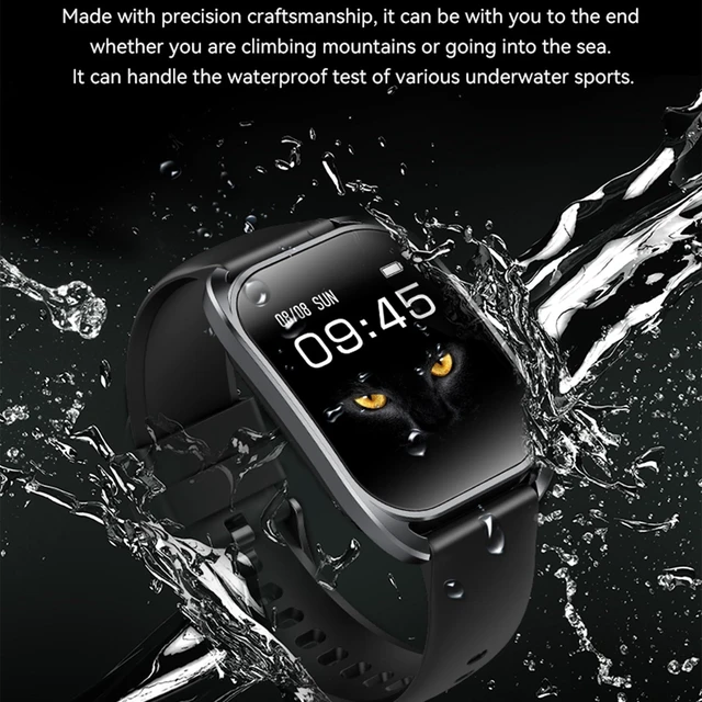 Alt view image 6 of 7 - Smart Watches for Men(Answer/Make Call), 2.01" Curved Screen HD Fitness Tracker Watch with Blood Pressure/Heart Rate Monitor, SpO2, 100+ Sports Fitness Smart Watch for Android/iOS Phones (Blue)