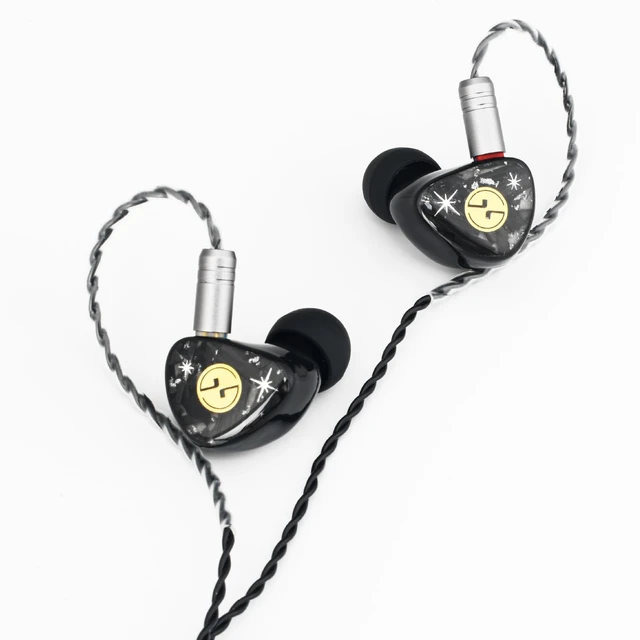 Alt view image 3 of 7 - C3 MKII HiFi in-Ear Monitors with LCP Dynamic Driver, Detachable 2-Pin Cable, Resin Shell, Ergonomic Fit IEM Earphones for Everyday Listening