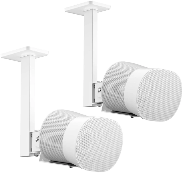 Main image of 2 Pack Swivel and Tilt Ceiling Speaker Mount for Sonos Era 300 Ceiling Mount White - Heavy Duty Speaker Ceiling Mount for Sonos Era 300 Mount Bracket to Enhance Audio Experience, White