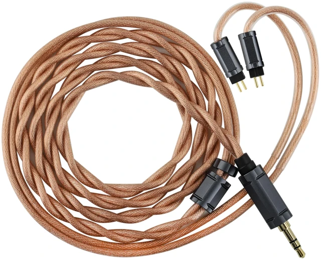 Main image of Tripowin Nimbus Hybrid Single Crystal Copper IEM Cable Litz TYPE5 & AWG 19 Earphone Cord, HiFi Replacement Wire for in Ear Monitor & Wired Earbuds, 2Pin