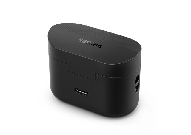 Alt view image 3 of 3 - TAT5000 True Wireless Bluetooth Earbuds with Adaptive Noise Canceling - 40 Hours Play Time, 6-Mic Technology for Clearer Calls, Multipoint Connectivity, IPX5 Water Resistant, Black
