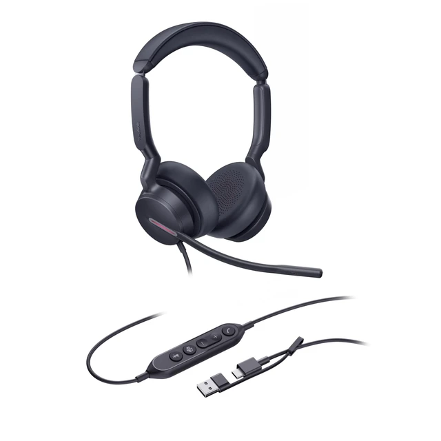 Alt view image 3 of 5 - UH46 Dual Teams USB-C/A Headset