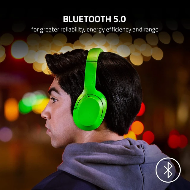 Alt view image 3 of 7 - Opus X Wireless Low Latency Headset: Active Noise Cancellation (ANC) - Bluetooth 5.0-60ms Low Latency - Customed-Tuned 40mm Drivers - Built-in Microphones - Quartz