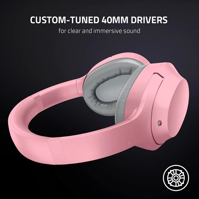 Alt view image 5 of 7 - Opus X Wireless Low Latency Headset: Active Noise Cancellation (ANC) - Bluetooth 5.0-60ms Low Latency - Customed-Tuned 40mm Drivers - Built-in Microphones - Quartz